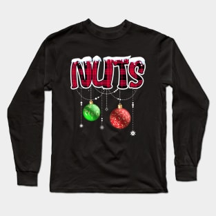 Chest Nuts Christmas Matching Couple Chestnuts Long Sleeve T-Shirt